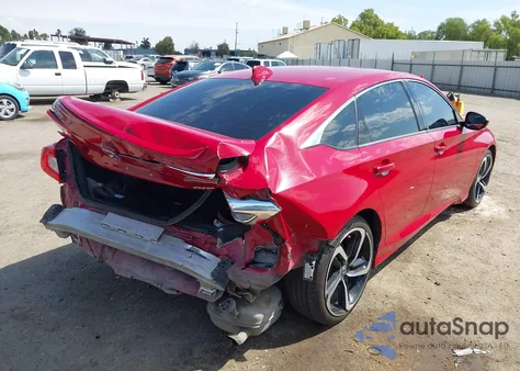 2020 Honda Accord Sport из США, поврежденный, VIN 1HGCV1F30LA120936